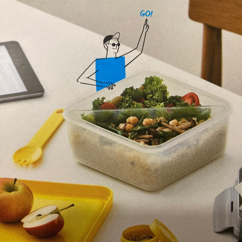 To Go Lunch Box 2 in 1