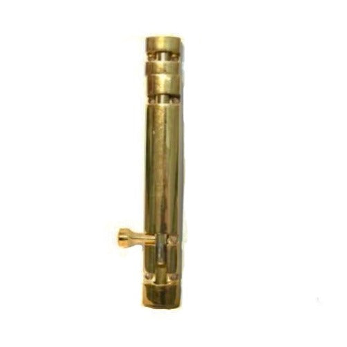 Gold Tower Bolt 8"