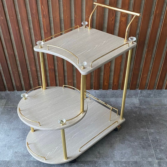 Euro Gold Kitchen Tea Trolley