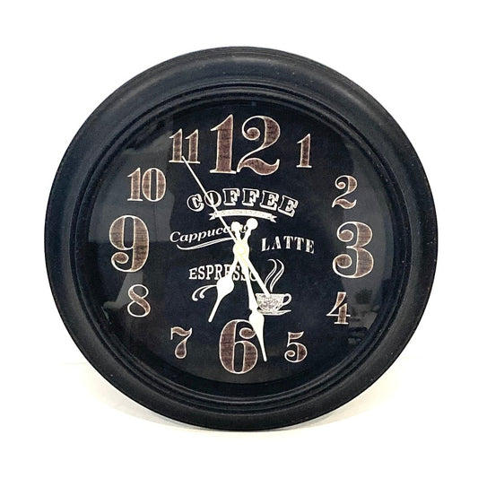 Wall Clock Coffee Design