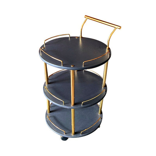 EuroGold Kitchen Tea Trolley Round