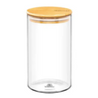 Wilmax Glass Jar With Bamboo Lid 110ml