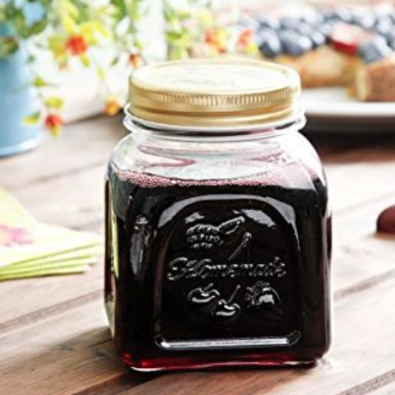 Set of 8 Pasabahce Glass Jar 500ml