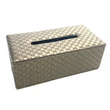Decorative Faux Leather Tissue Box