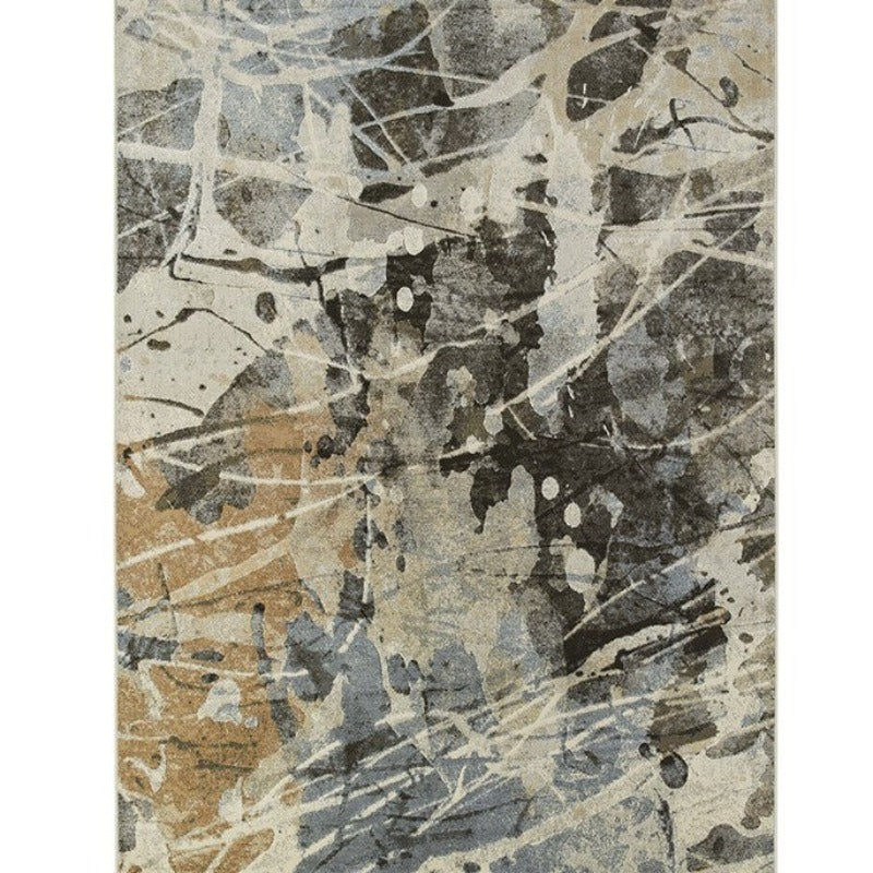 Modern Rug Contemporary Style Malizia Matrix Carpet 5 by 8 Foot