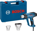 Bosch Heat Gun, 2300W, 50-650°C, 10 Temp.& Airflow Stages, Auto-Shut Off, LCD, Carrying Case with 2 Nozzles