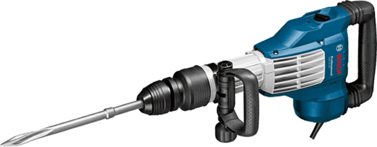 Bosch SDS Max Demolition Hammer, 1700W, 1700b.p.m, CE, Vibration Control, 23J, 11.4kg