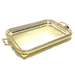 Oblong Gallery Tray Gold Large