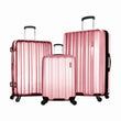 Olympia Luggage Set 3pcs Rose