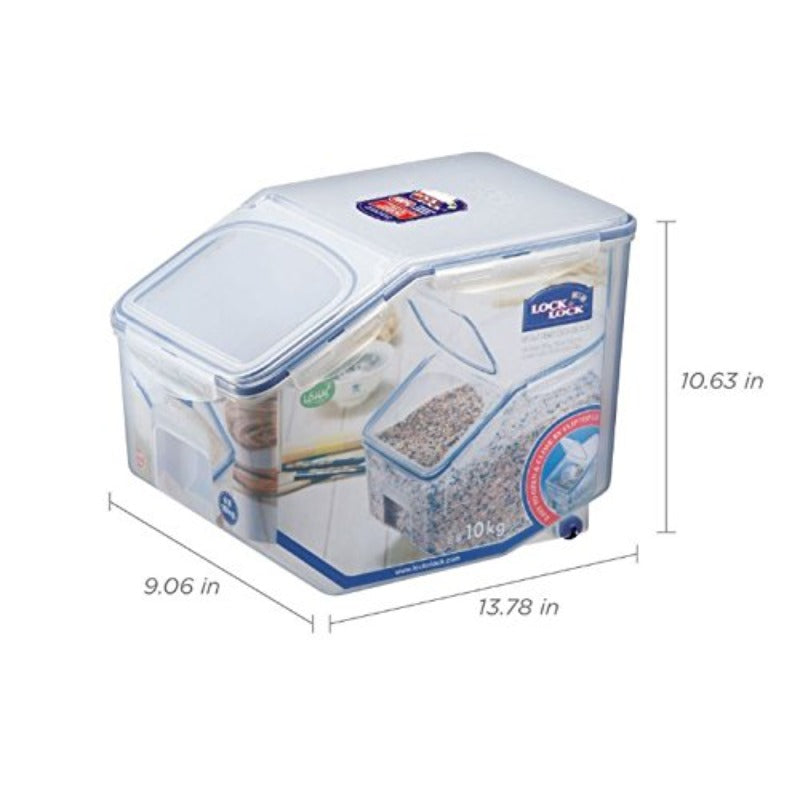 Lock & Lock Rice Container 12L With Cup