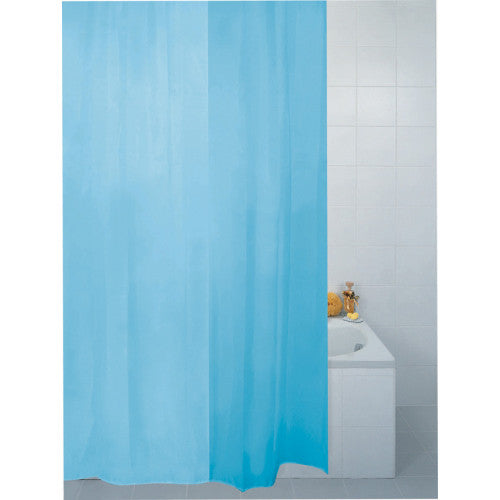 Tatay Shower Curtain, 220 X 200, Polyester, Blue