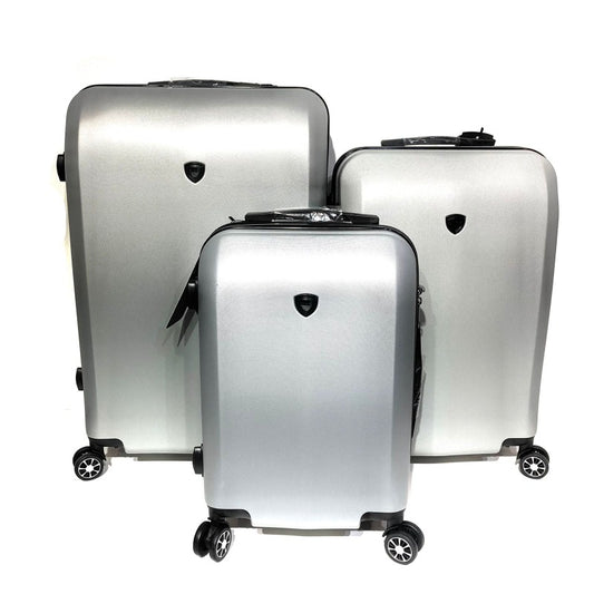 Luggage Set 3pcs Silver