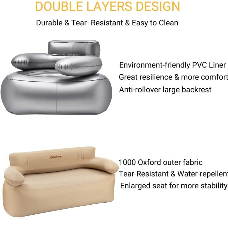Double Inflatable Sofa