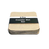 Coaster Mat Set Square (6 Pieces)