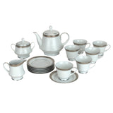 Noritake Tea Set 24Pcs Platinum