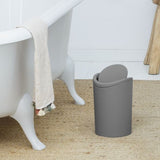 Swing Bath Bin Standard 6L Grey