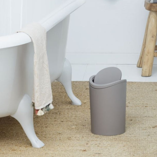 Swing Bath Bin Standard 6L Taupe