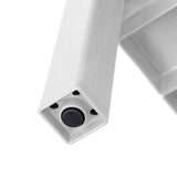 Rectangular Rack Lombok 4 Levels White