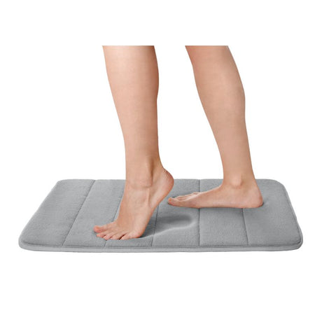 Bath Mat Nuvola Grey