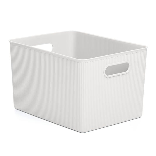 Storage Basket Xl 22L Baobab White Pergamon