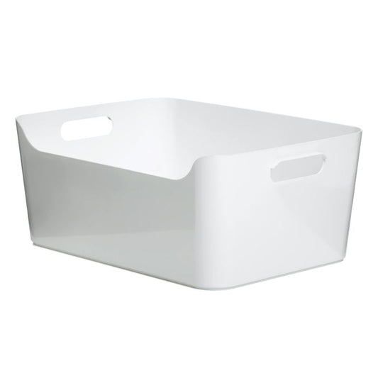 Storage Basket 10L Basic White