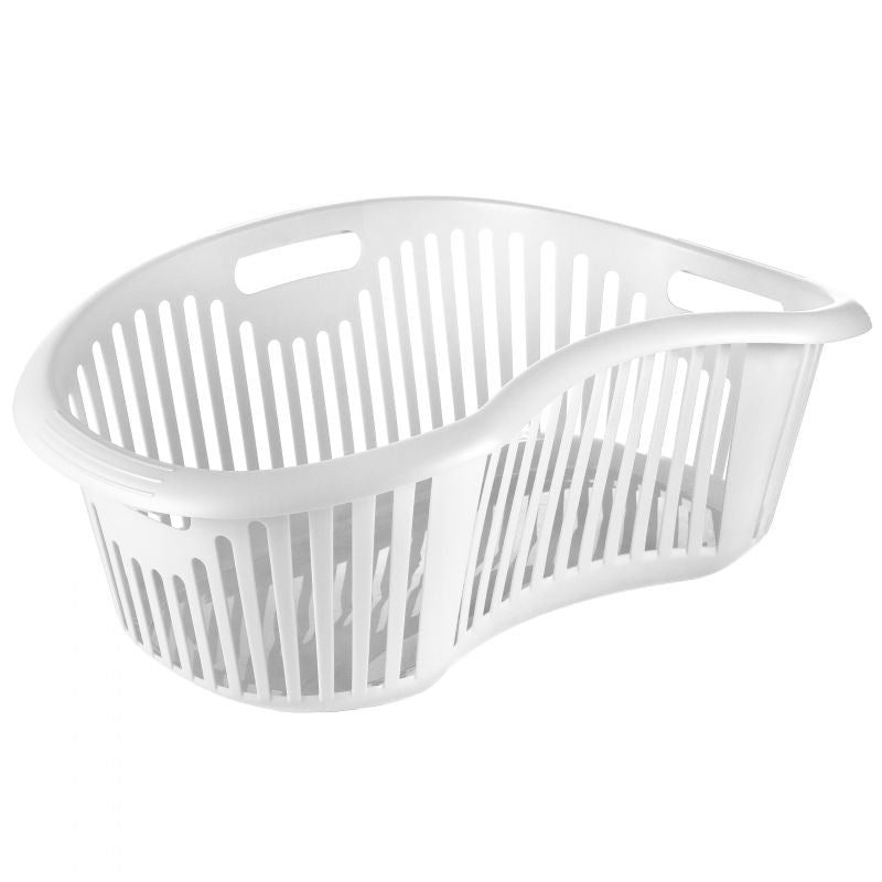 Laundry Basket White by JB Saeed Studio Complete Home Solution
