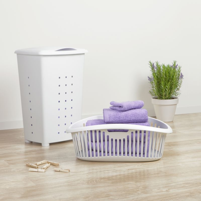 Laundry Basket White