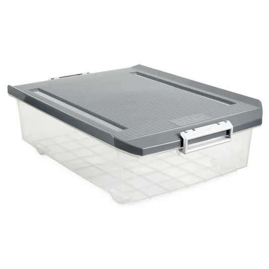 Tatay Under Bed Storage Box Fuchsia 32 Liter