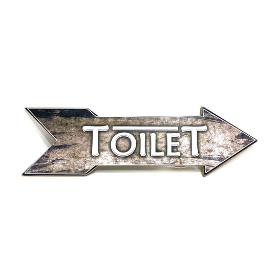 Hanging Toilet Sign