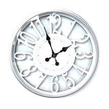 Wall Clock Silver