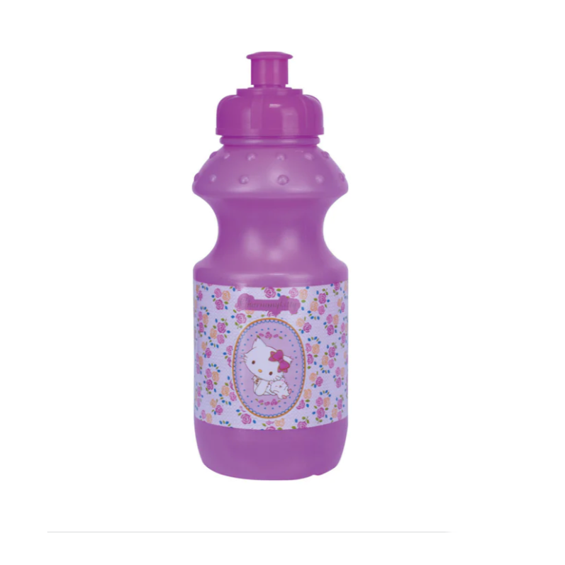Kids Water Bottle 500ml Kitty