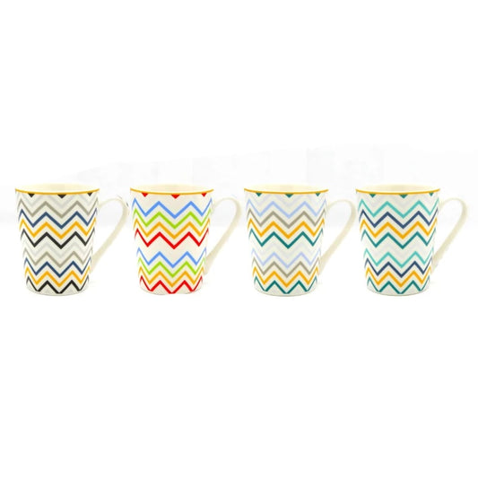 Heritage Wavy Mugs (Set of 6)