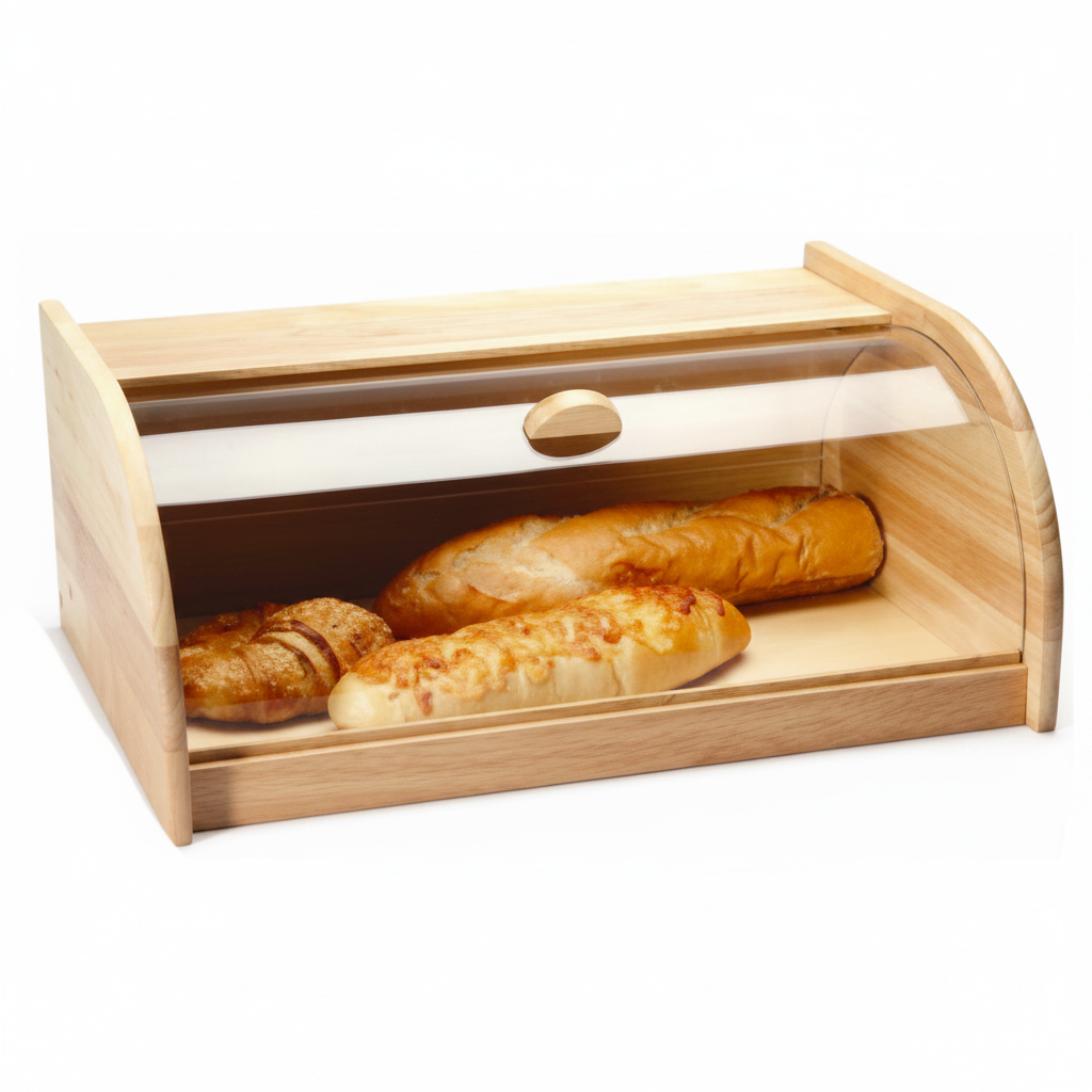 Wooden Bread Box